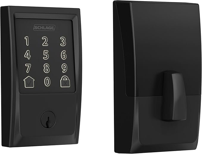 Schlage Encode Smart Wi-Fi Deadbolt with Century Trim in Matte Black – Smart Lock Review