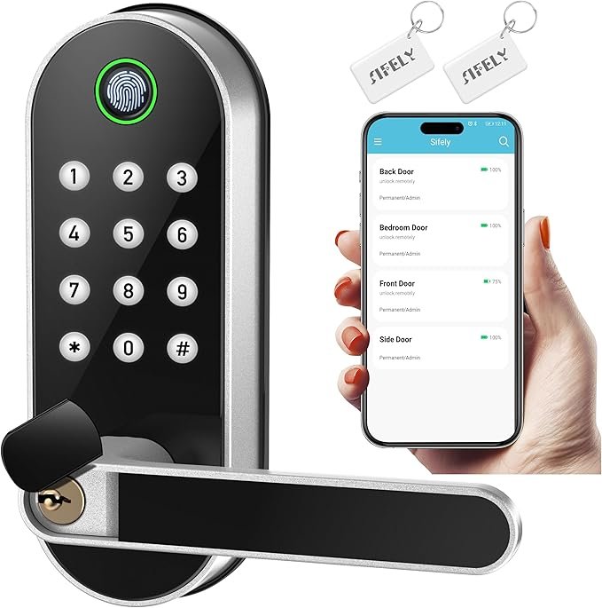 Sifely Keyless-Entry Fingerprint Smart Door Lock Review